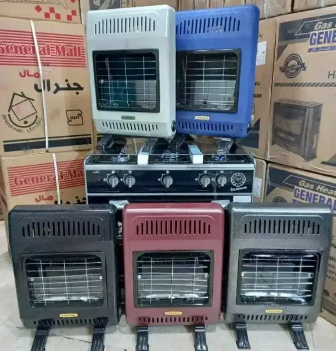 بخاری گازی بدون دودکش جنرال|بخاری، هیتر، شومینه|تهران, خاک سفید|دیوار