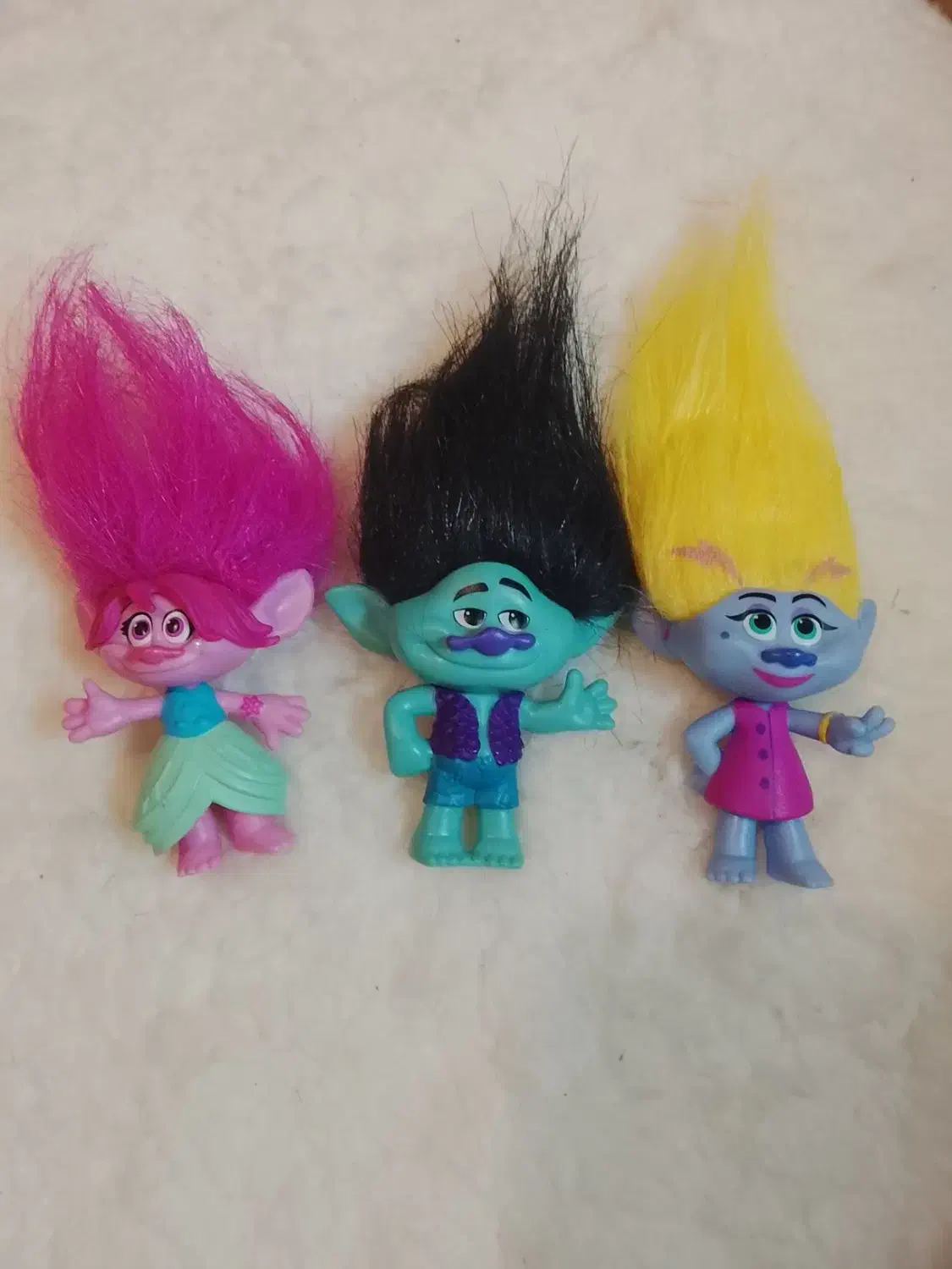 فیگور خارجی ترول ها اورجینال موهاشون پرسی|کلکسیون و سرگرمی|کرج, حصارک بالا|دیوار