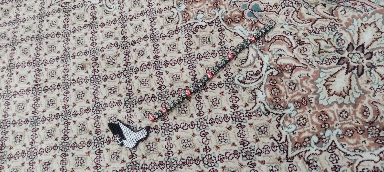 تسبیح زازا|کلکسیون اشیاء عتیقه|داراب, |دیوار