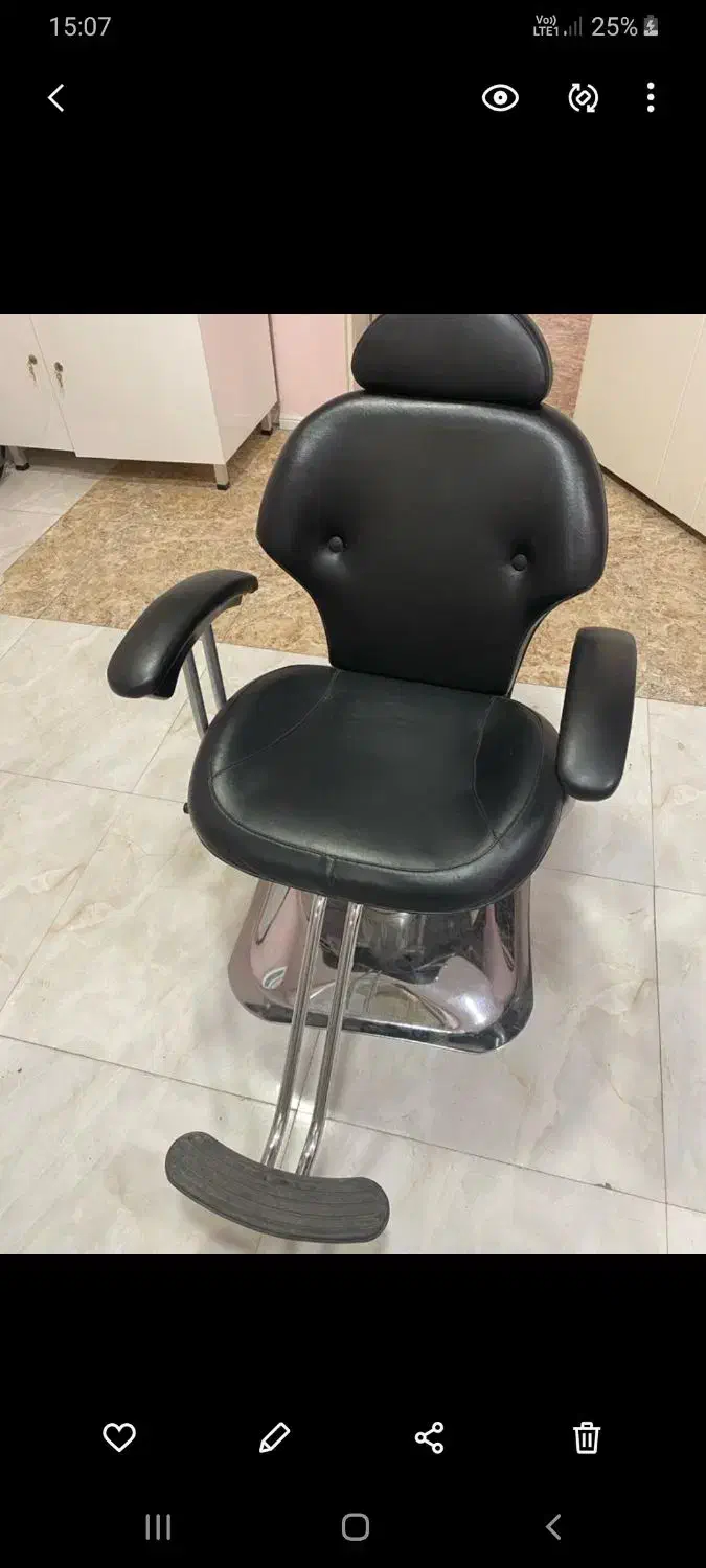 فروش صندلی آرایشگاه|آرایشگاه و سالن‌های زیبایی|قزوین, |دیوار