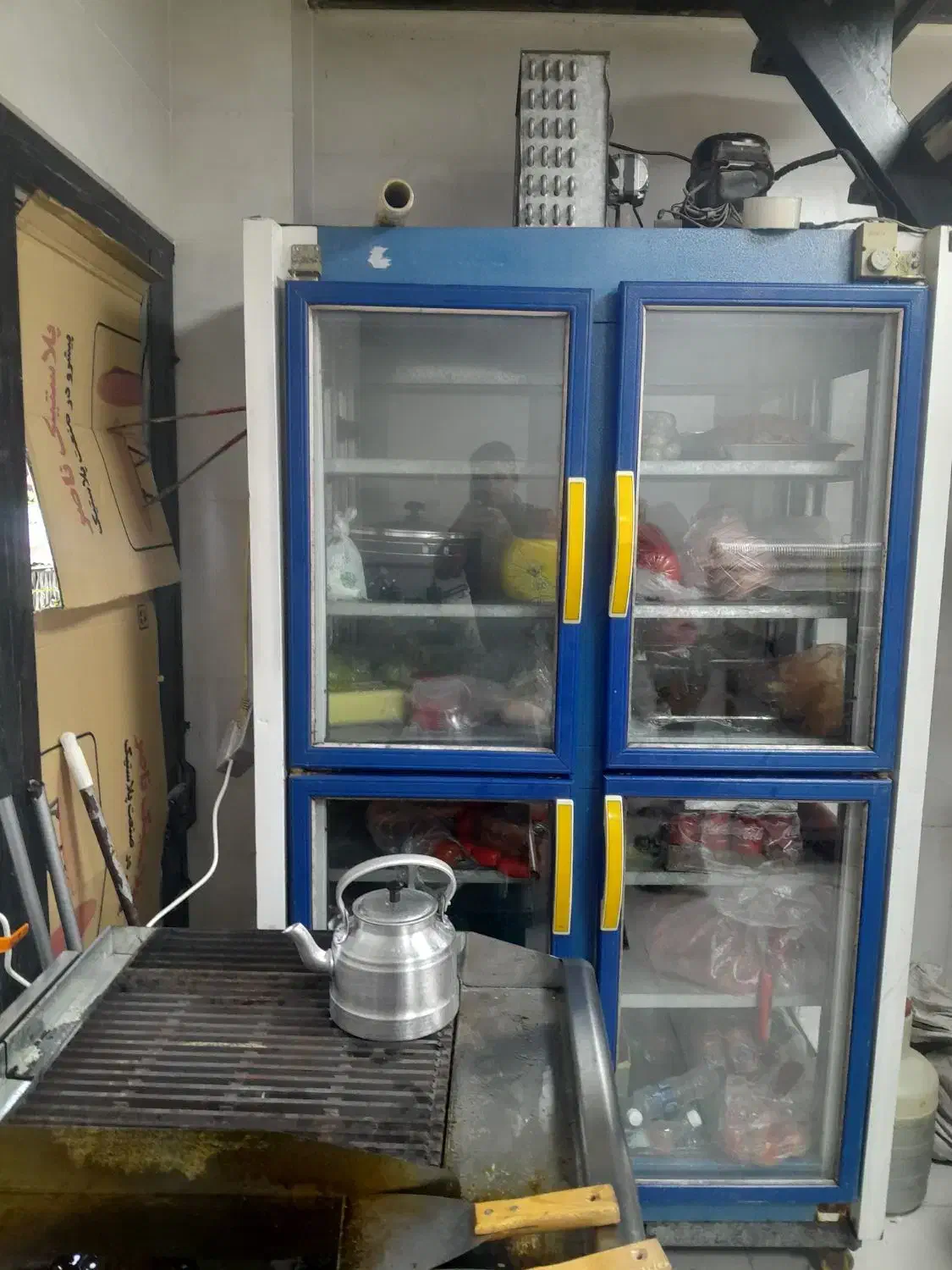 یخچال ایستاده مرغ ماهی فیریز|فروشگاه و مغازه|تالش, هشتپر|دیوار