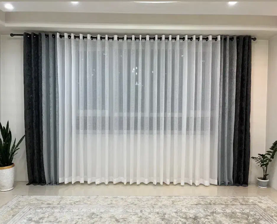 پرده کامل|پرده، رانر، رومیزی|کرج, شهرک بنفشه|دیوار