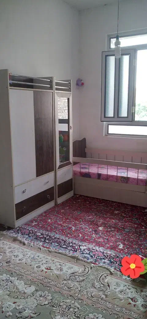 کمد و تخت خواب بچه|تخت و سرویس خواب|نورآباد, |دیوار