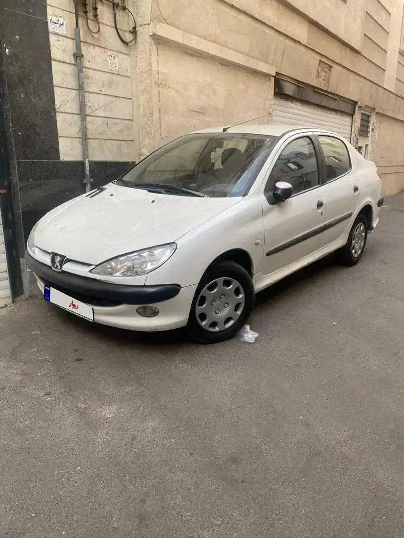 پژو ۲۰۶ صندوقدار v20 مدل ۹۰|خودرو سواری و وانت|تهران, منیریه|دیوار