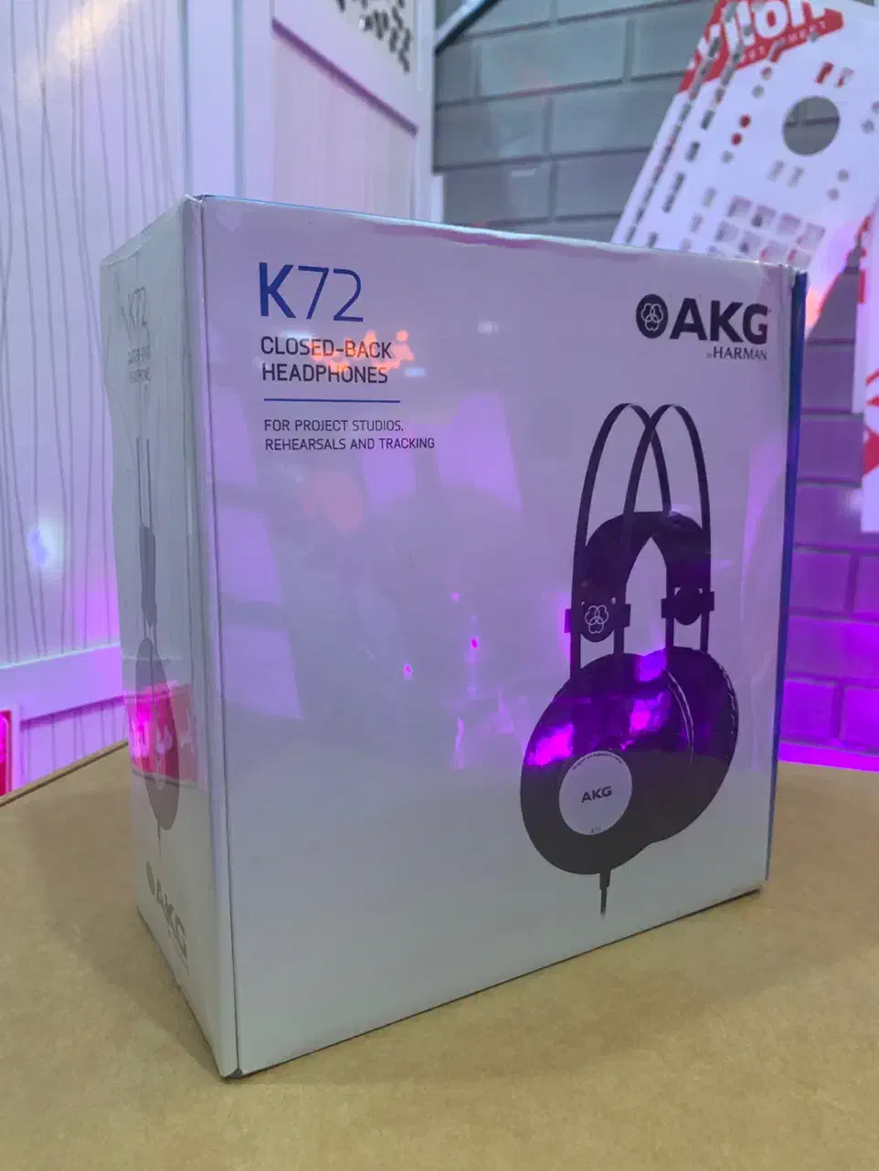 هدفن AKG K72 آکبند|آلات موسیقی|ساری, |دیوار