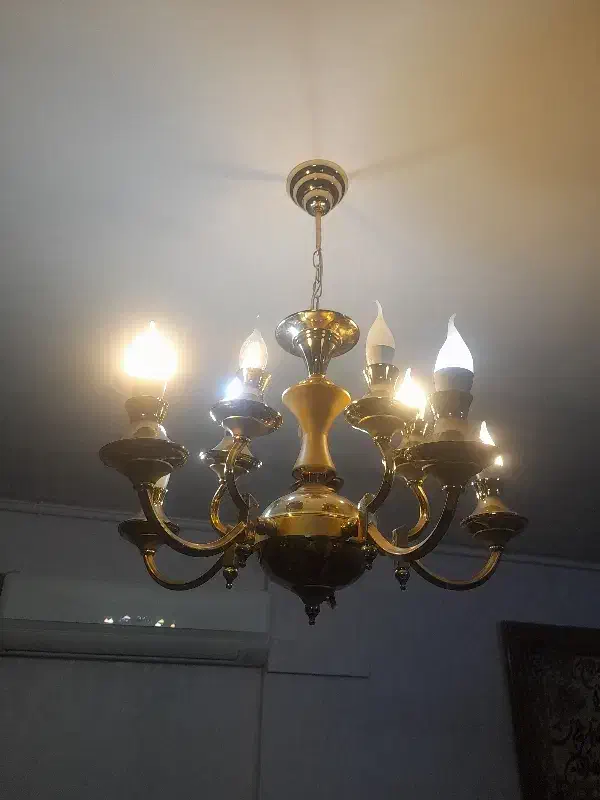 لوستر|لوستر و چراغ آویز|اراک, |دیوار