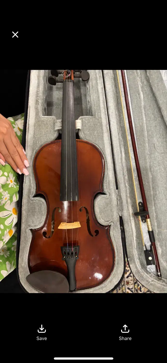 ویالون (در حد نو)|ویولن|تهران, اکباتان|دیوار