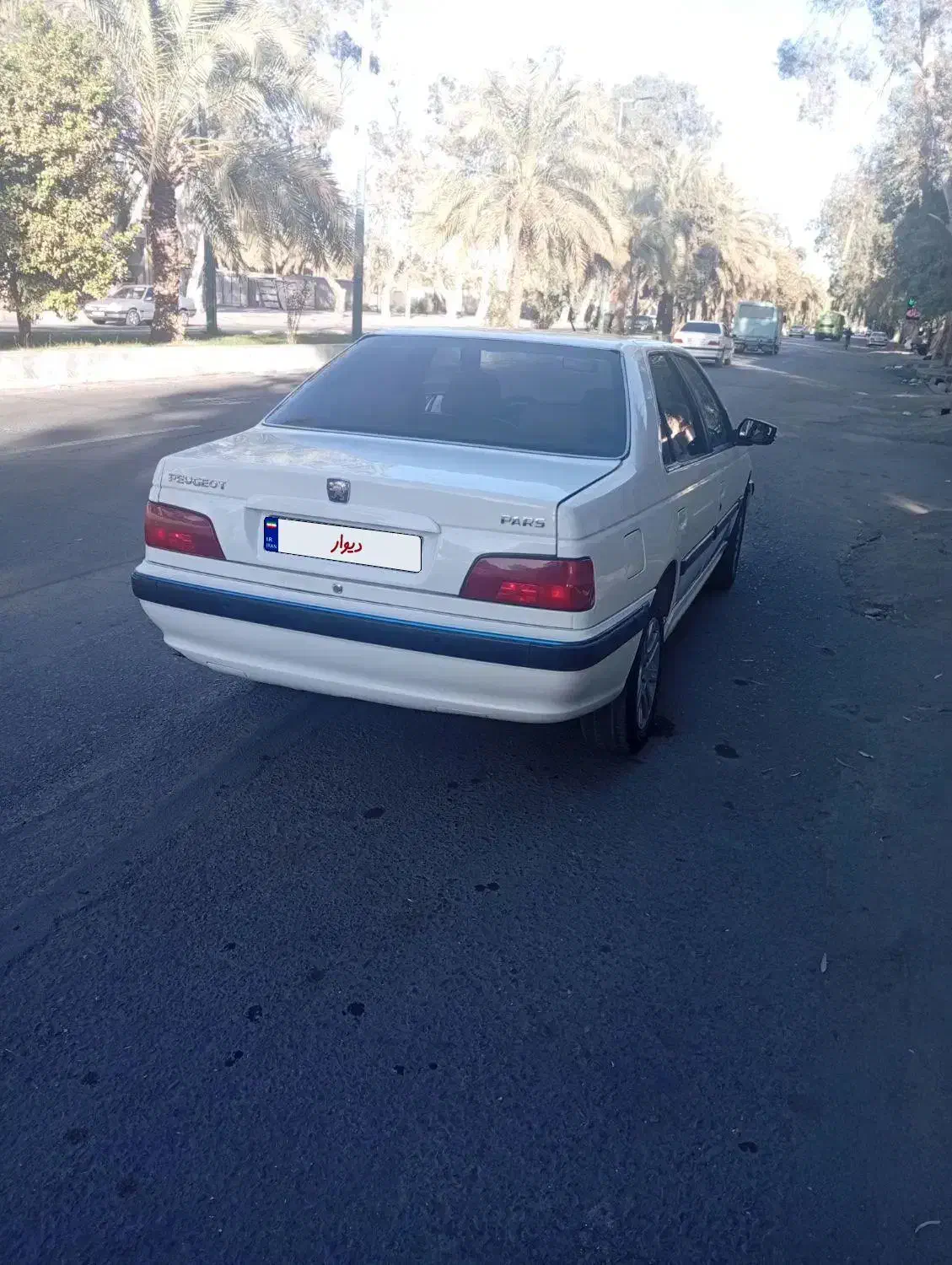 پژو پارس نیم سفارشی ۴۰۲گاز برقی|خودرو سواری و وانت|بم, |دیوار