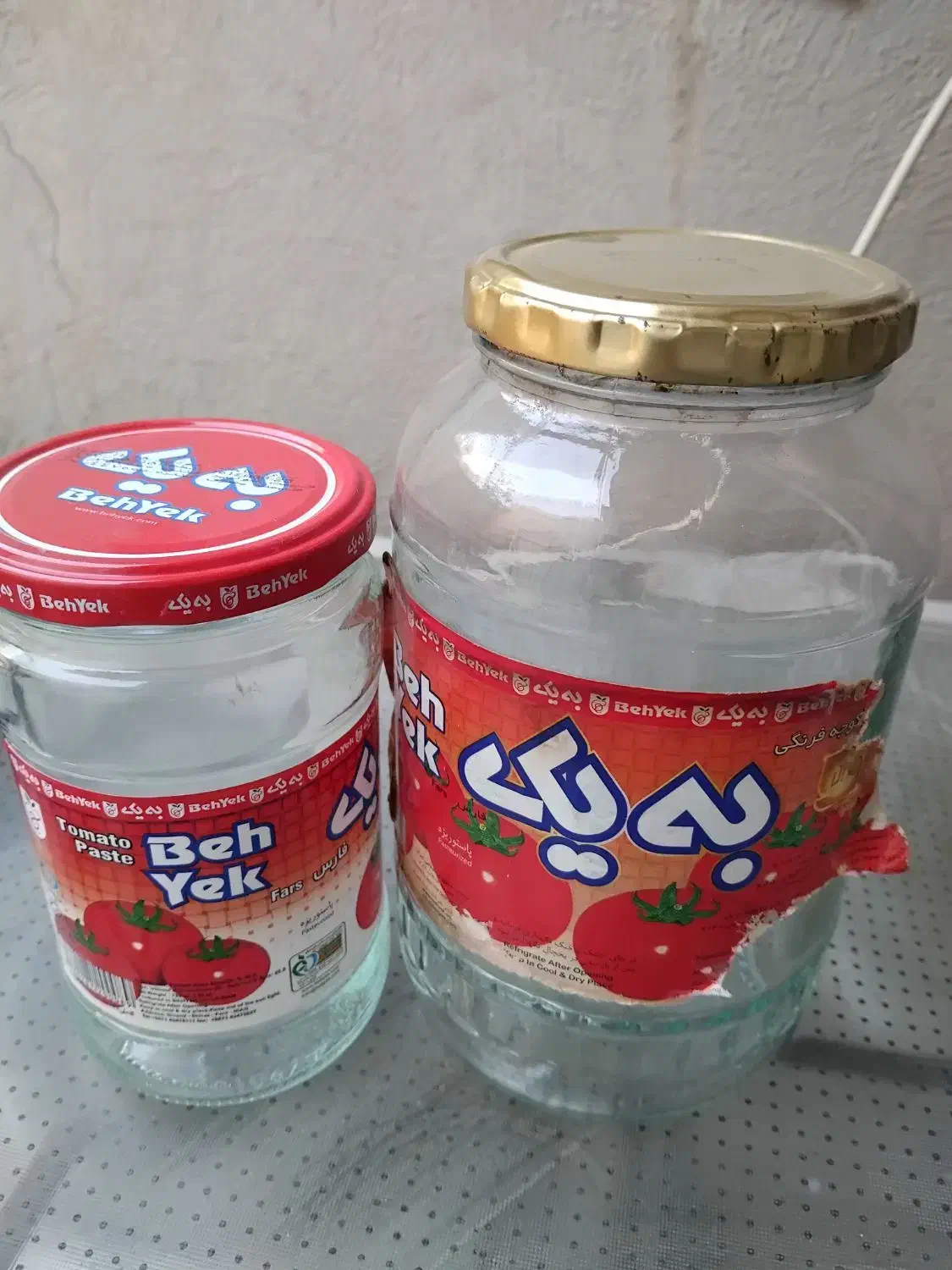 شیشه ترشی|ظروف نگهدارنده، پلاستیکی، یک‌بارمصرف|شیراز, رکن‌آباد|دیوار