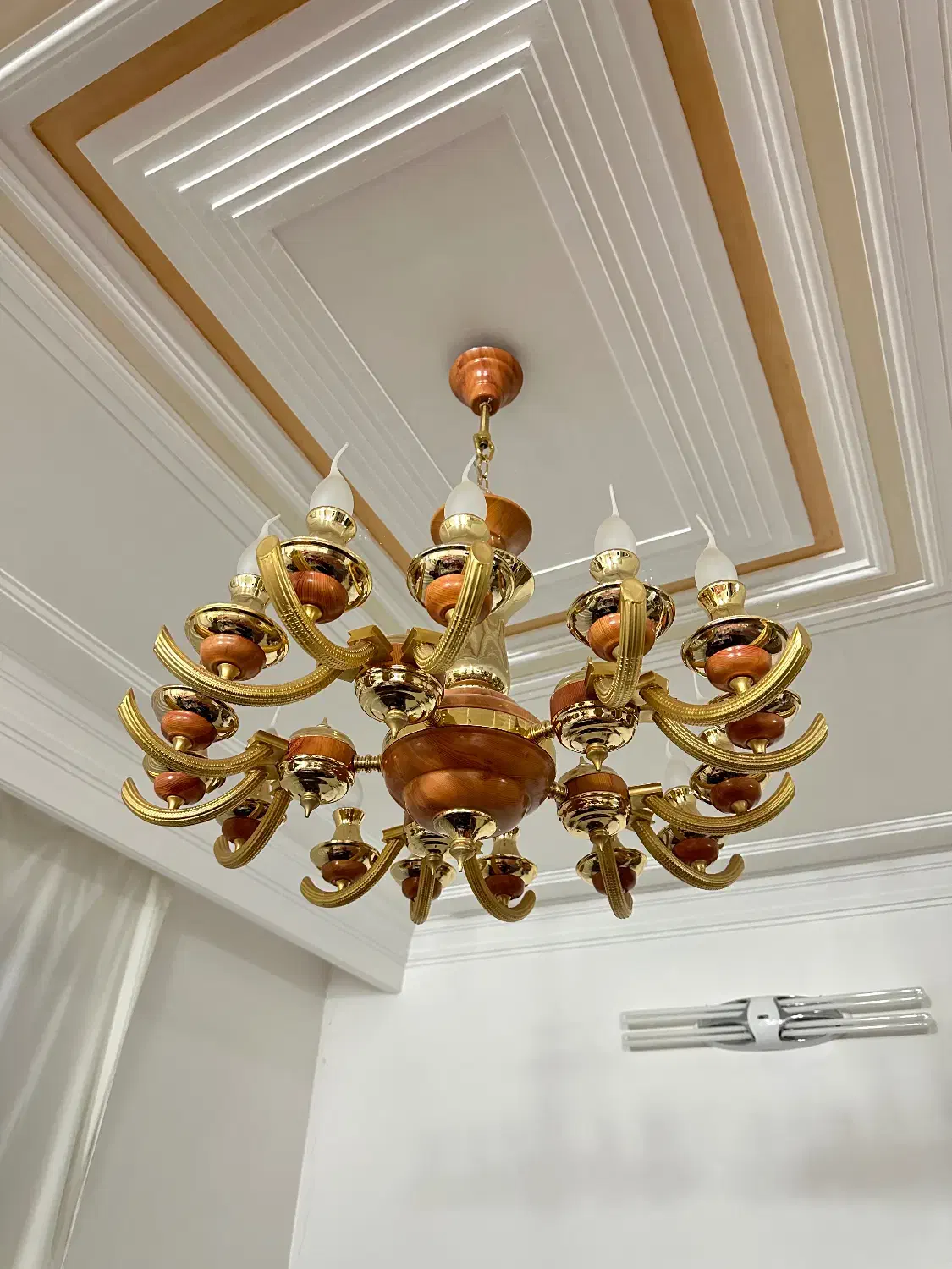 لوستر|لوستر و چراغ آویز|کاشان, زیتون|دیوار