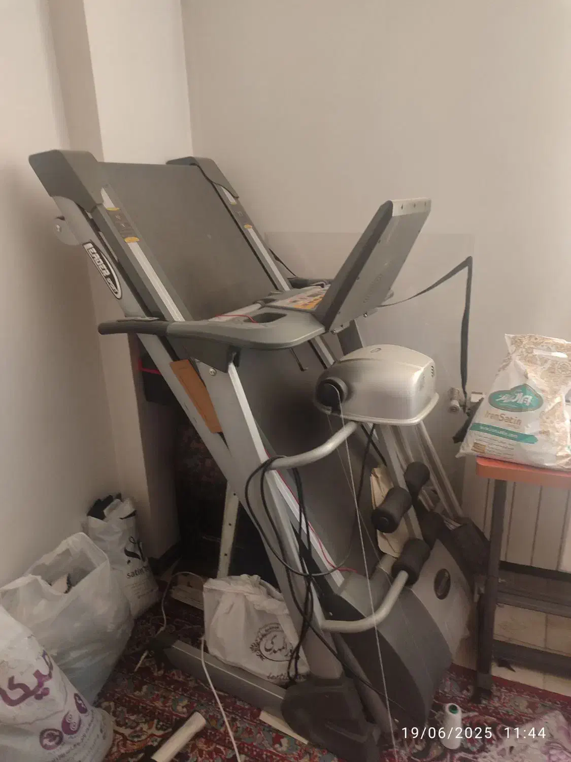 تردمیل نو اسپرت سه کاره قیمت پایین|تجهیزات ورزشی|مشهد, بهاران|دیوار