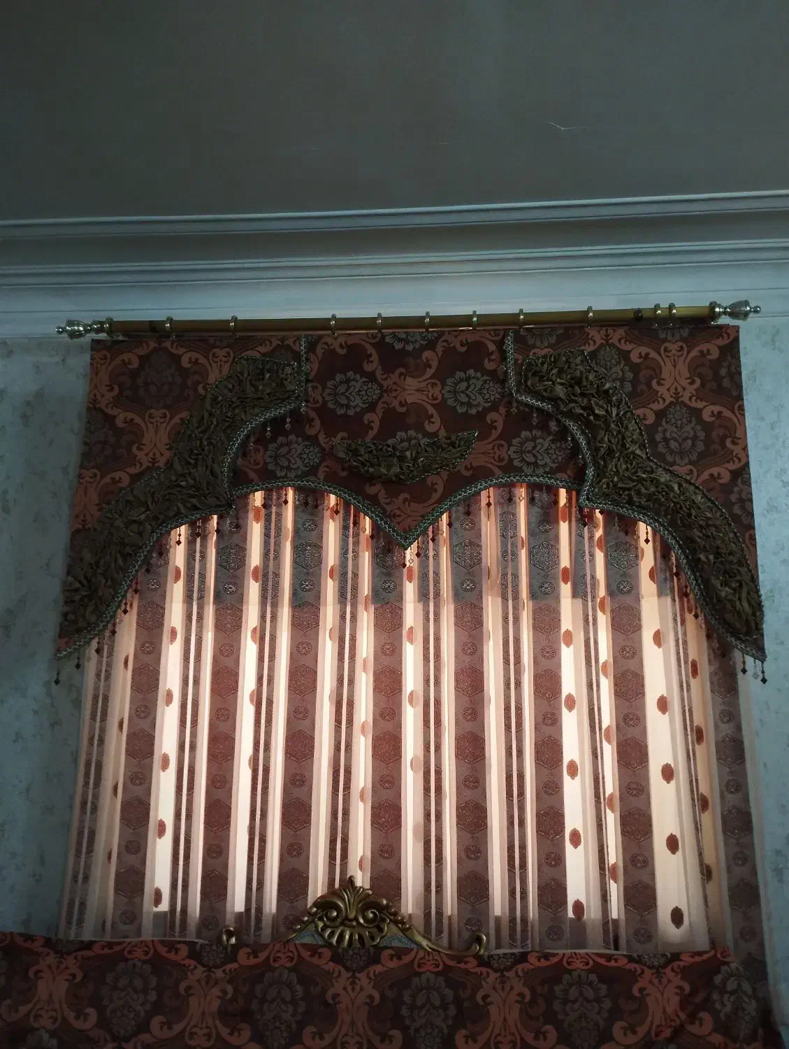 پرده پذیرایی|پرده، رانر، رومیزی|جوادآباد, |دیوار