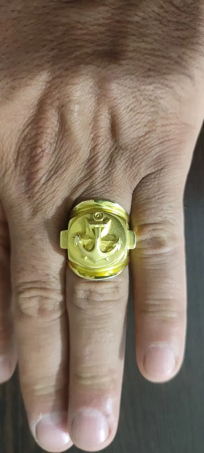 انگشتر طلا مردانه 25 گرم|جواهرات|کرمانشاه, |دیوار