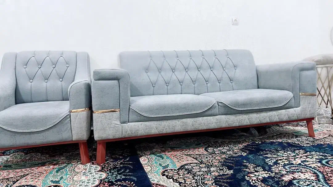 مبلمان ۷ نفره در حد نو|مبلمان خانگی و میز عسلی|سوسنگرد, |دیوار