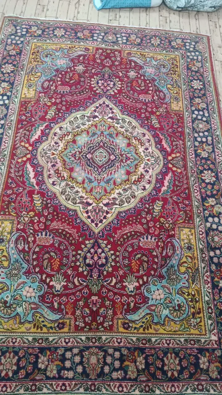 فروش دو تخته فرش 6 متری دستبافت،هر تخته 10 میلیون|فرش|تبریز, |دیوار