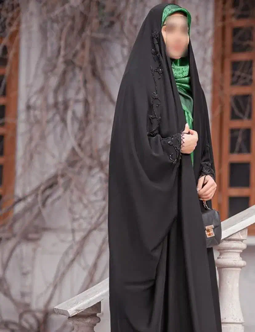 چادر مشکی عربی جواهردوزی مشکات(تنوع پارچه) کد12064|لباس|سنندج, |دیوار