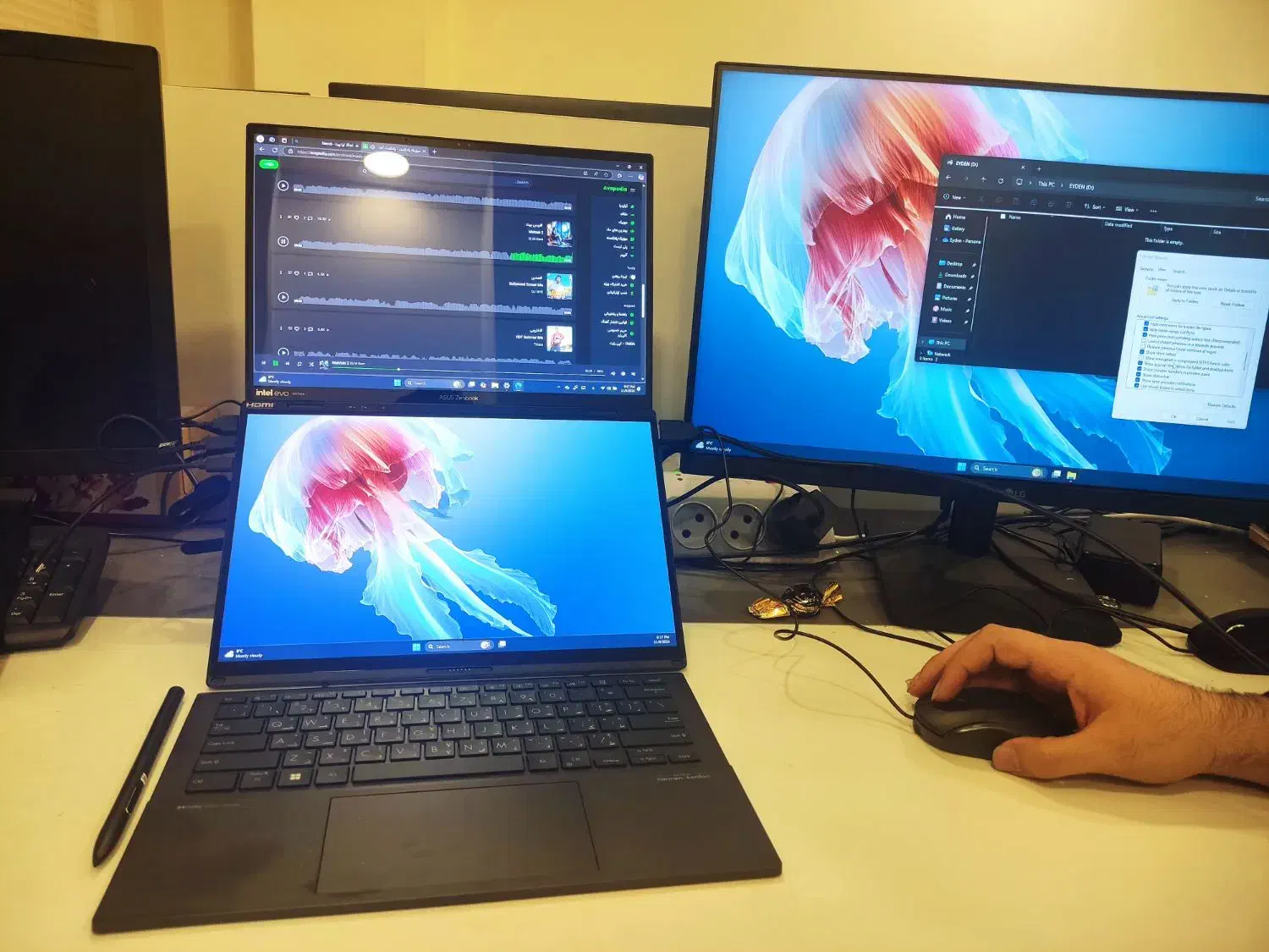 لبتاپ لاکچری Zenbook due ux8406|رایانه همراه|تهران, جردن|دیوار