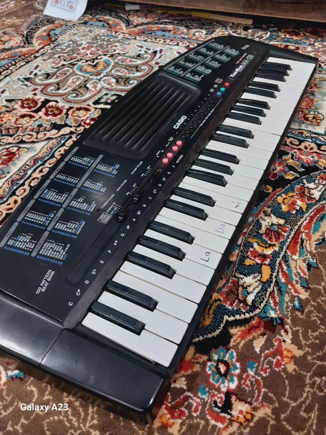 ارگ کاسیو ma120 درحد نو|پیانو، کیبورد، آکاردئون|مینودشت, |دیوار