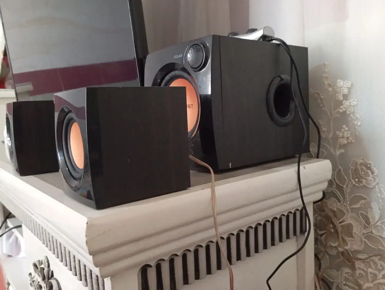 اسپیکر|سیستم صوتی خانگی|قم, شهر قائم|دیوار