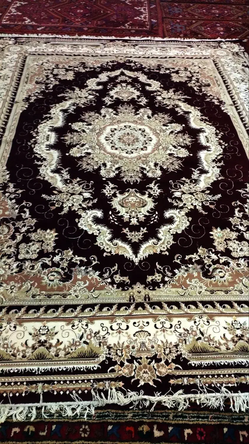 فرش ماشینی 2 تخته 12 متر|فرش|اهر, |دیوار