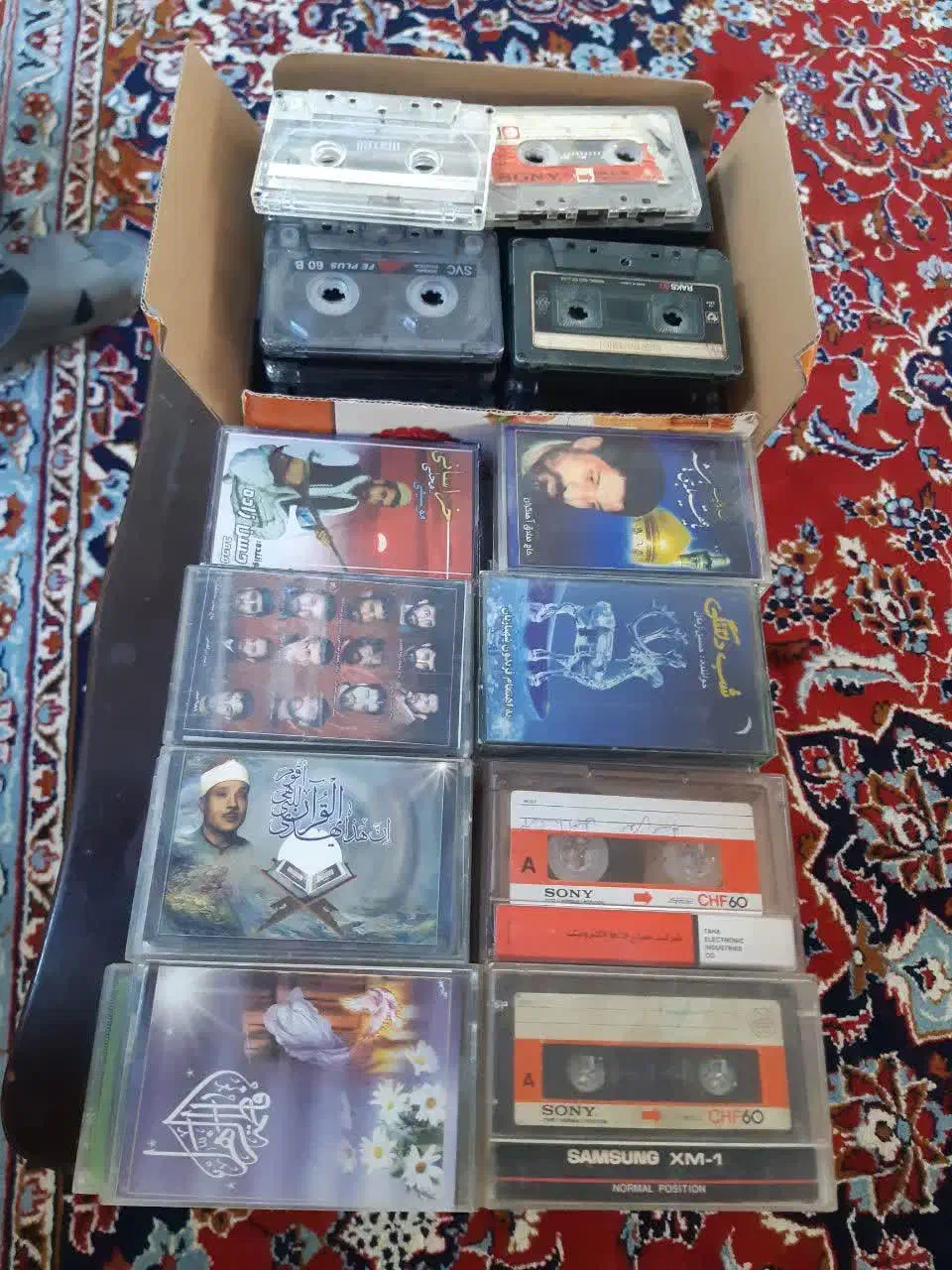 نوارکاست موسیقی ومداحی مخلوط باهم|سیستم صوتی خانگی|قم, انصارالحسین|دیوار