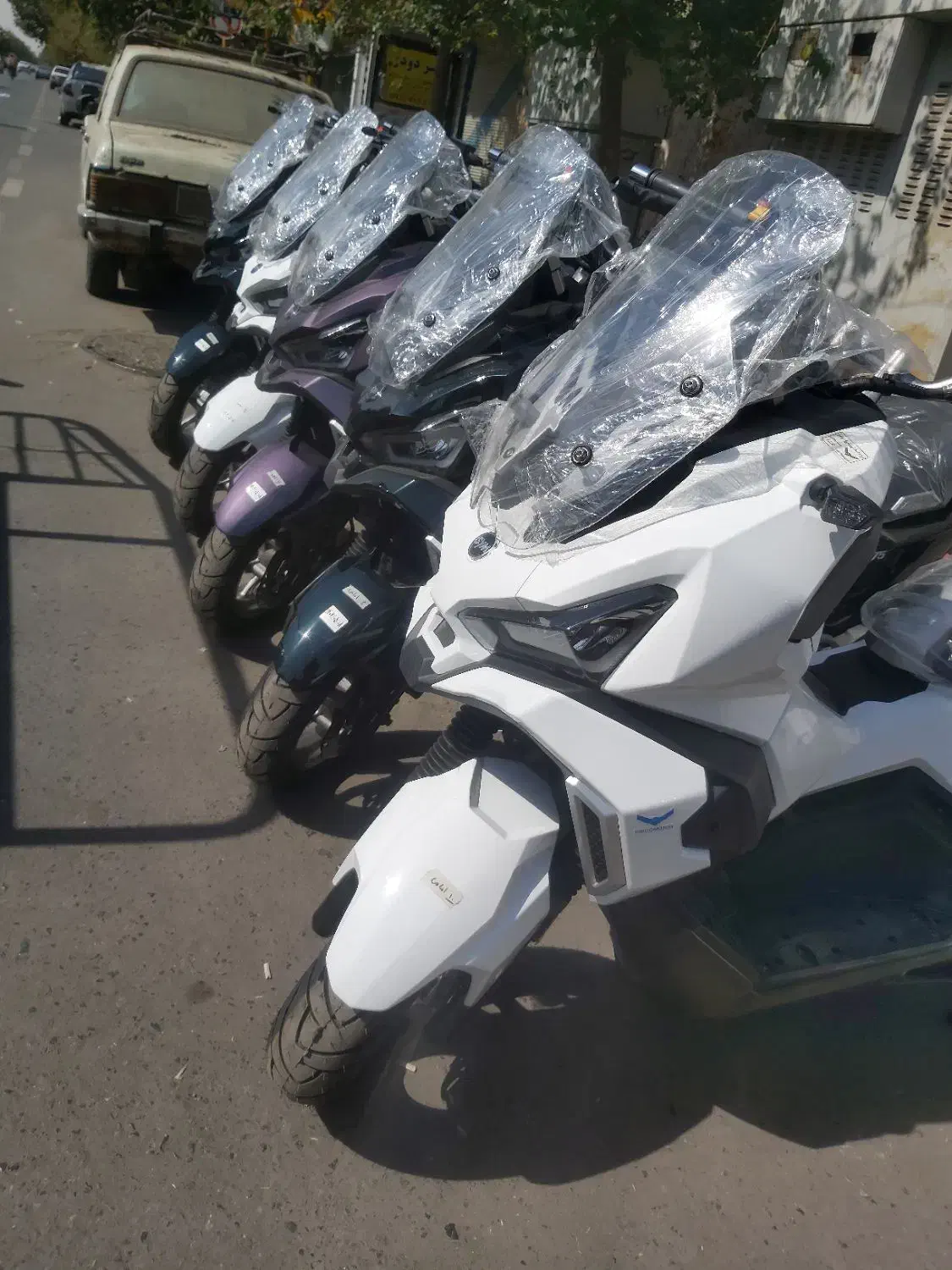 موتور گلکسی ADV 175 هاسکی نیروموتور مدل 404 خشک|موتورسیکلت|تهران, استاد معین|دیوار