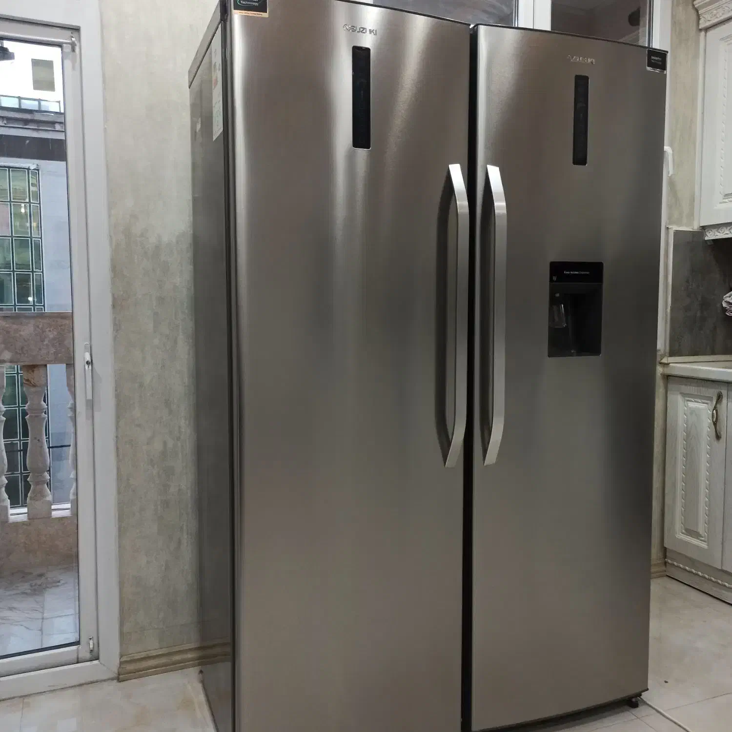 یخچال فریزر دوقلو سوزوکی اینورتر|یخچال و فریزر|مشهد, بهاران|دیوار