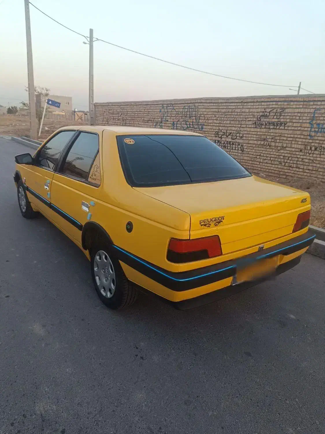 تاکسی پژو 405،مدل 1390،خط چهاراه پادگان ـ بازار|خودرو سواری و وانت|زابل, |دیوار