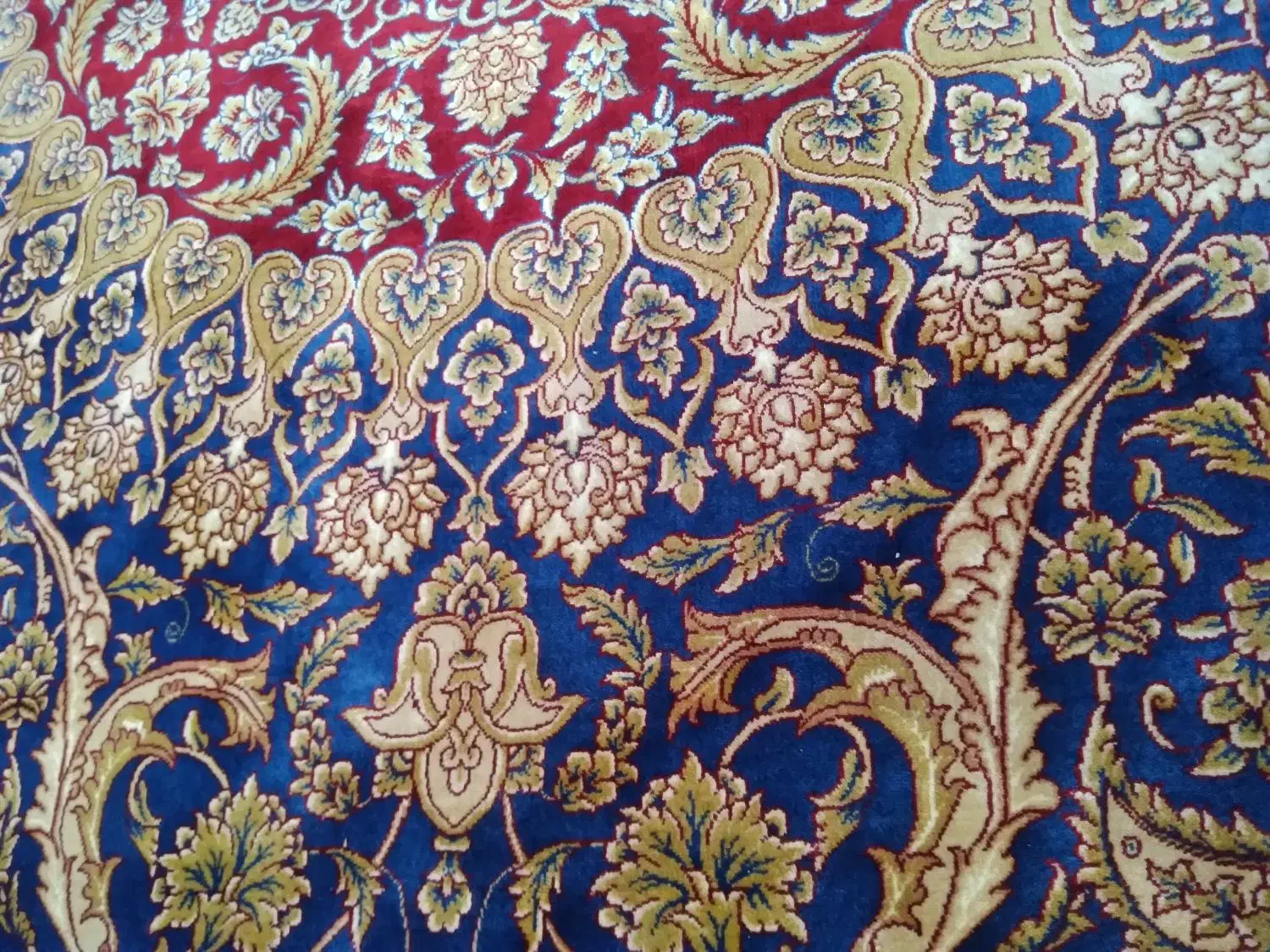 فرش ماشینی ۶ متری ابریشم|فرش|تهران, دبستان|دیوار