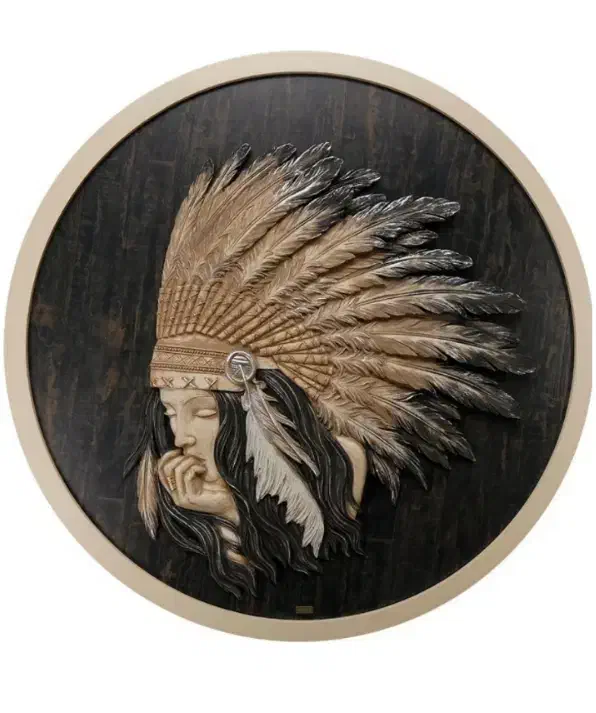 تابلو سرخ پوست برند لوتوس|تابلو، نقاشی، عکس|مشهد, هنرور|دیوار