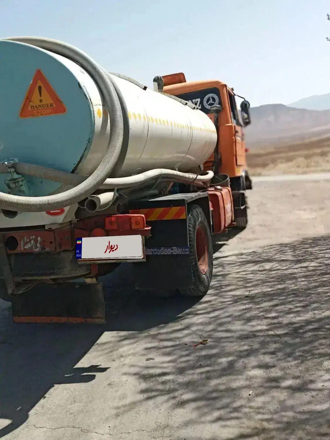 خاور ۶۰۸ تانکر مکنده مدل ۵۸|خودرو سنگین|رضویه, |دیوار