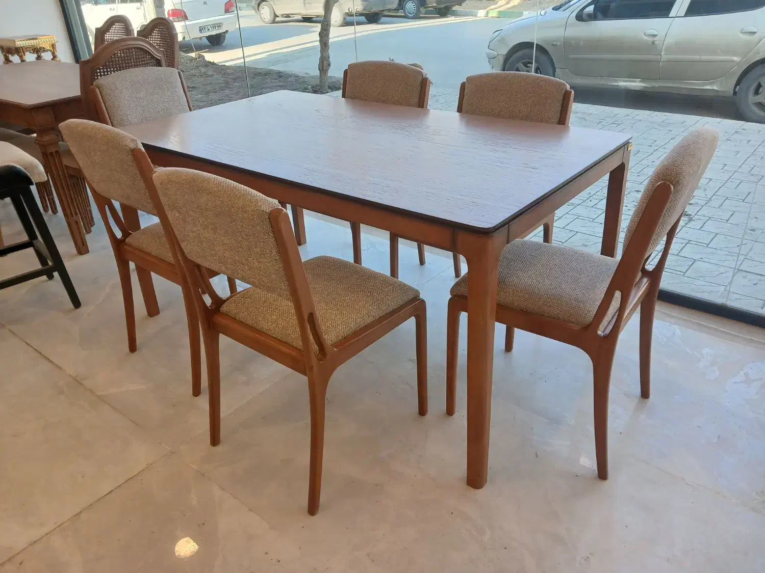 میز غذاخوری ۶نفره|میز و صندلی غذاخوری|مشهد, گوهرشاد|دیوار