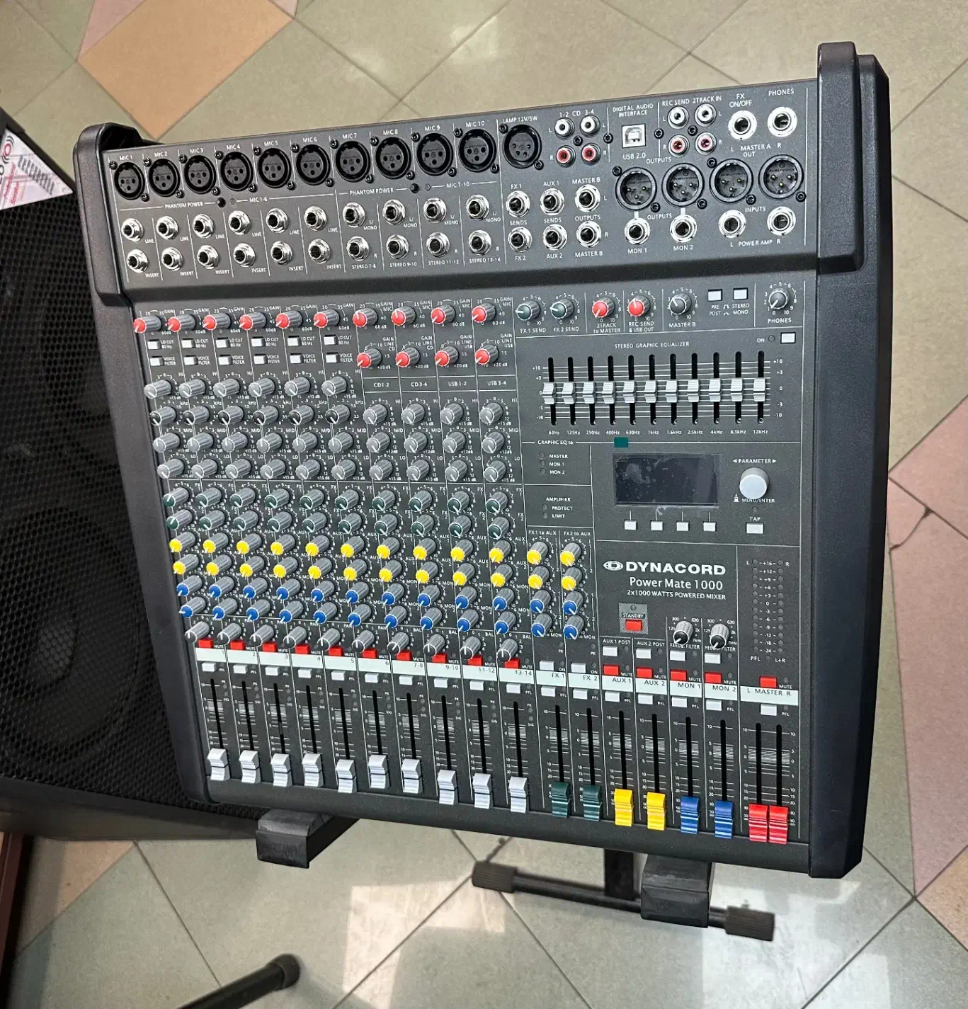 پاورمیکسر دایناکورد تایوانی 1000سری 3|صوتی و تصویری|تهران, لاله زار|دیوار