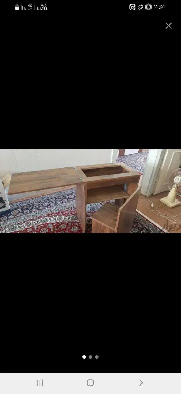 یک عدد تختخواب یک نفره و میز چرخ هر دو نونو هستن|تخت و سرویس خواب|اصفهان, سرشبادران|دیوار