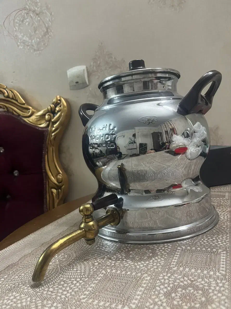 کتری روگازی بدون قوری|قوری، کتری، قهوه‌ساز دستی|ری, شهید غیوری (ابن باویه)|دیوار