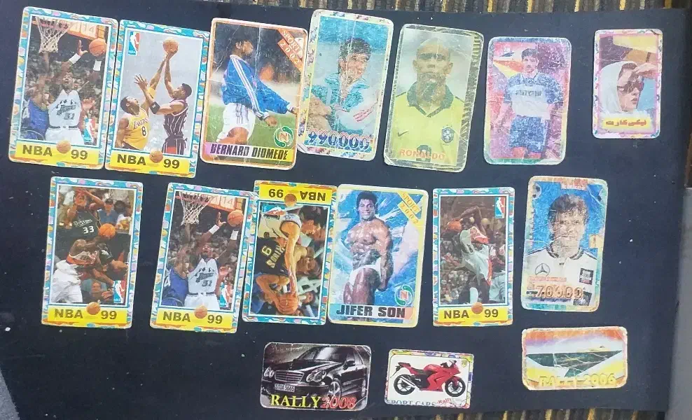 کارت بازی قدیمی حدود ۱۵۰۰عدد|اسباببازی بچه|بیجار, |دیوار