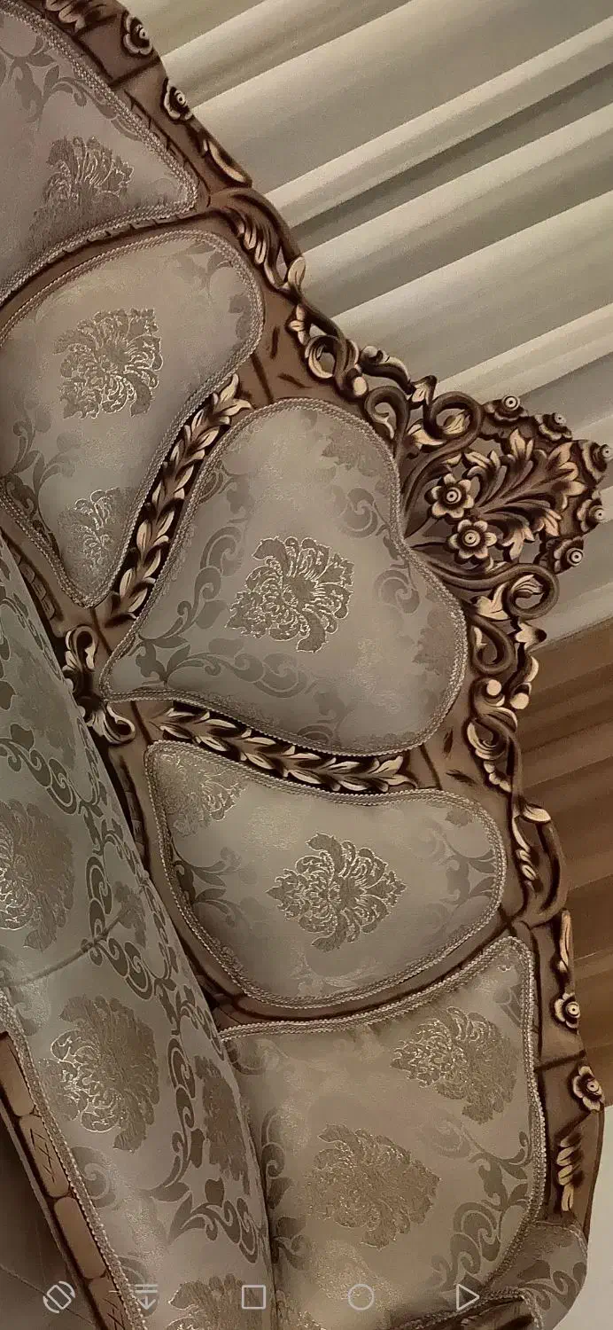 مبل سلطنتی 9 نفره|مبلمان خانگی و میز عسلی|هشتگرد, شهرک ایران خودرو|دیوار