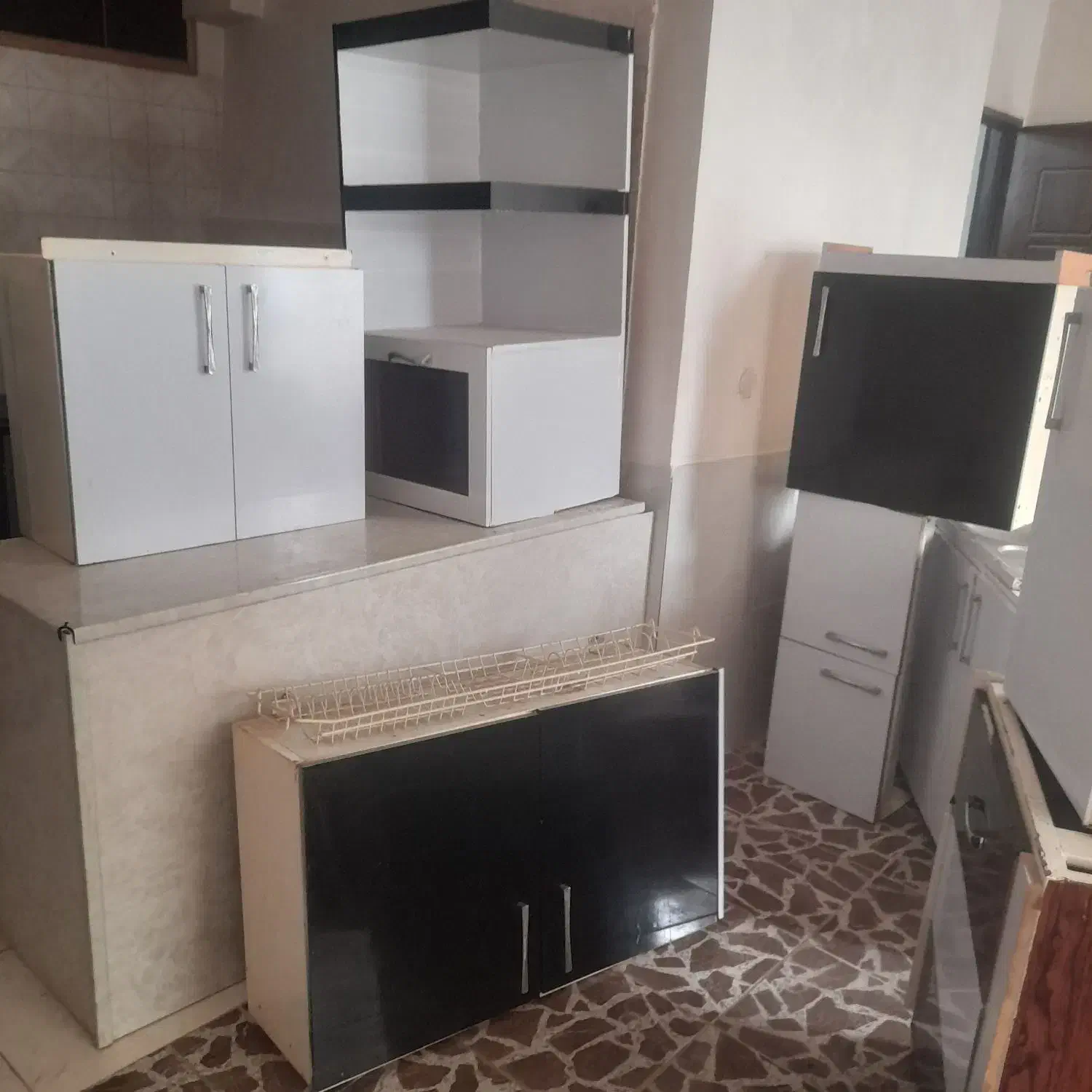 کابینت  فلز ام دی اف ۱۰ متر|مصالح و تجهیزات ساختمان|ابریشم, |دیوار