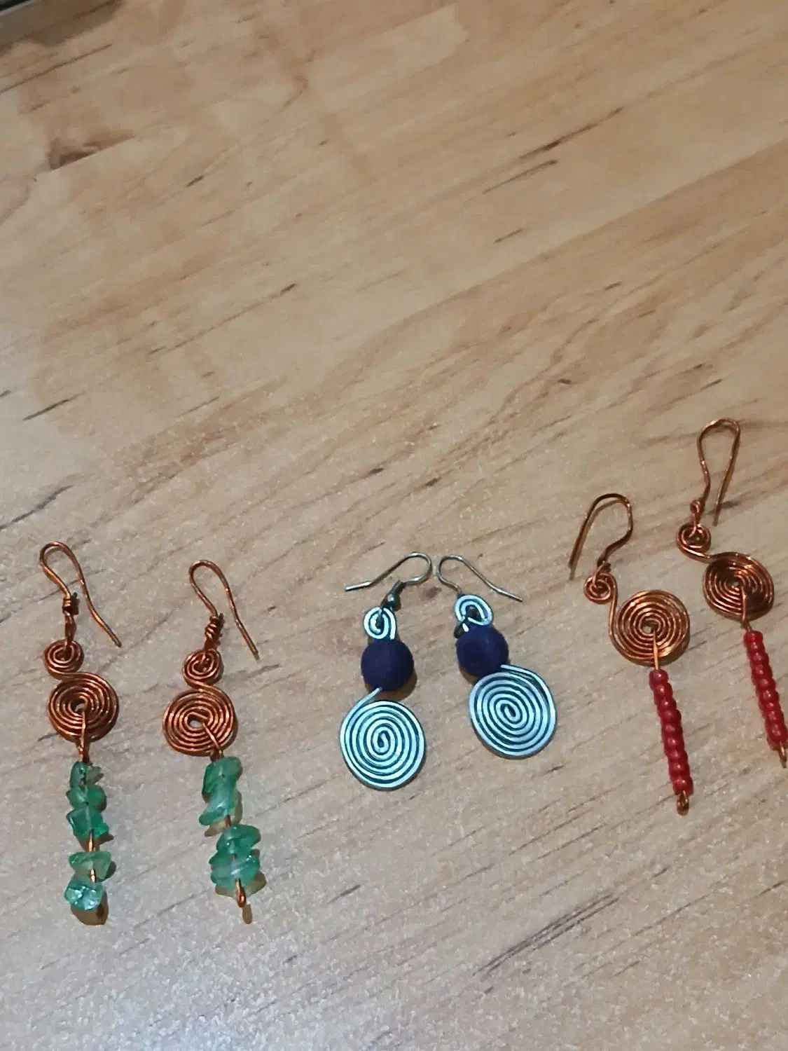 گوشواره دستساز|بدلیجات|رشت, فرزانه|دیوار