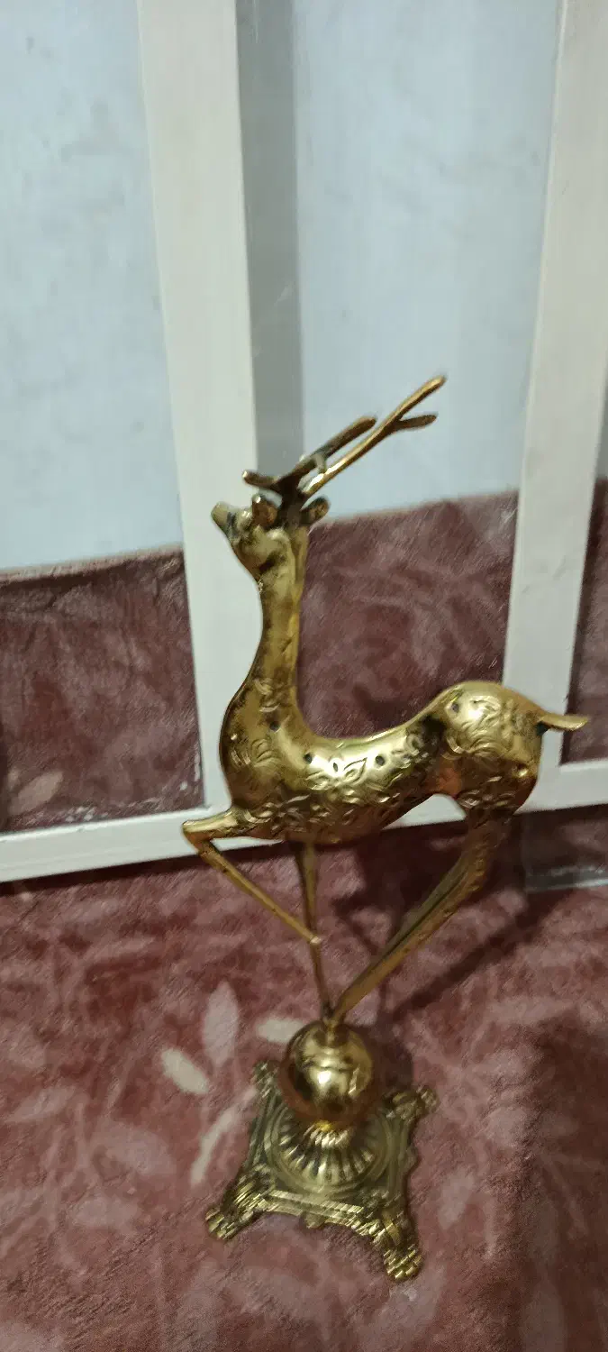 مجسمه آهو|مجسمه، تندیس، ماکت|محمدیه-قزوین, |دیوار