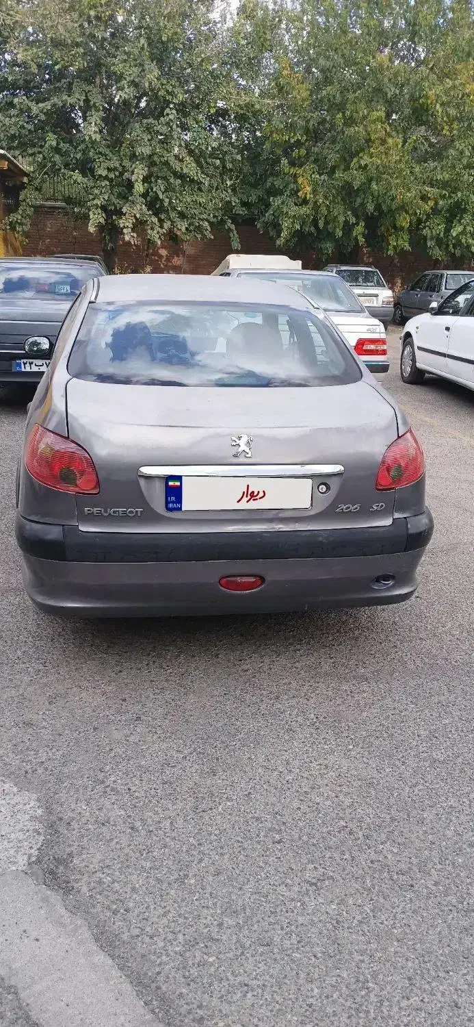 پژو ۲۰۶ sd|خودرو سواری و وانت|قدس, شهر‌قدس|دیوار