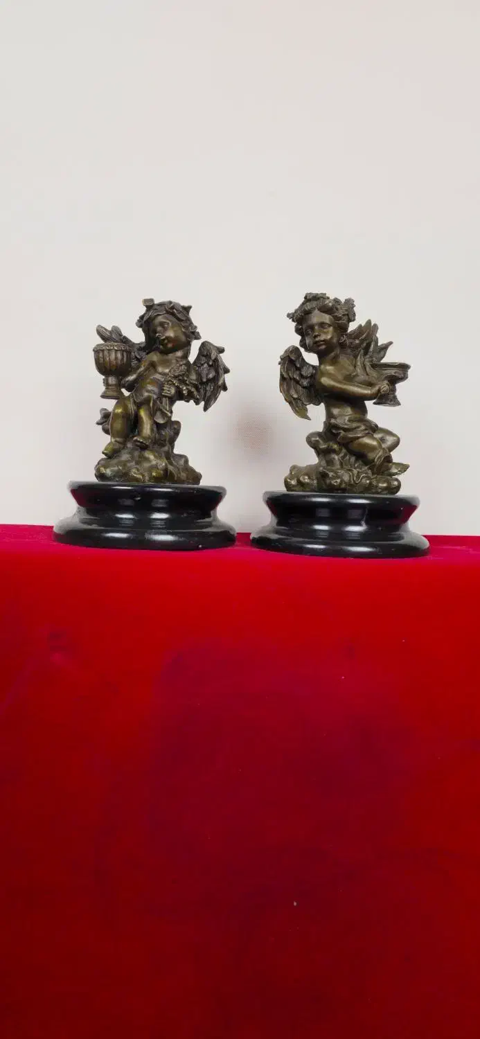 مجسمه برنز شمعدان آنجل برنزی|مجسمه، تندیس، ماکت|تهران, دردشت|دیوار