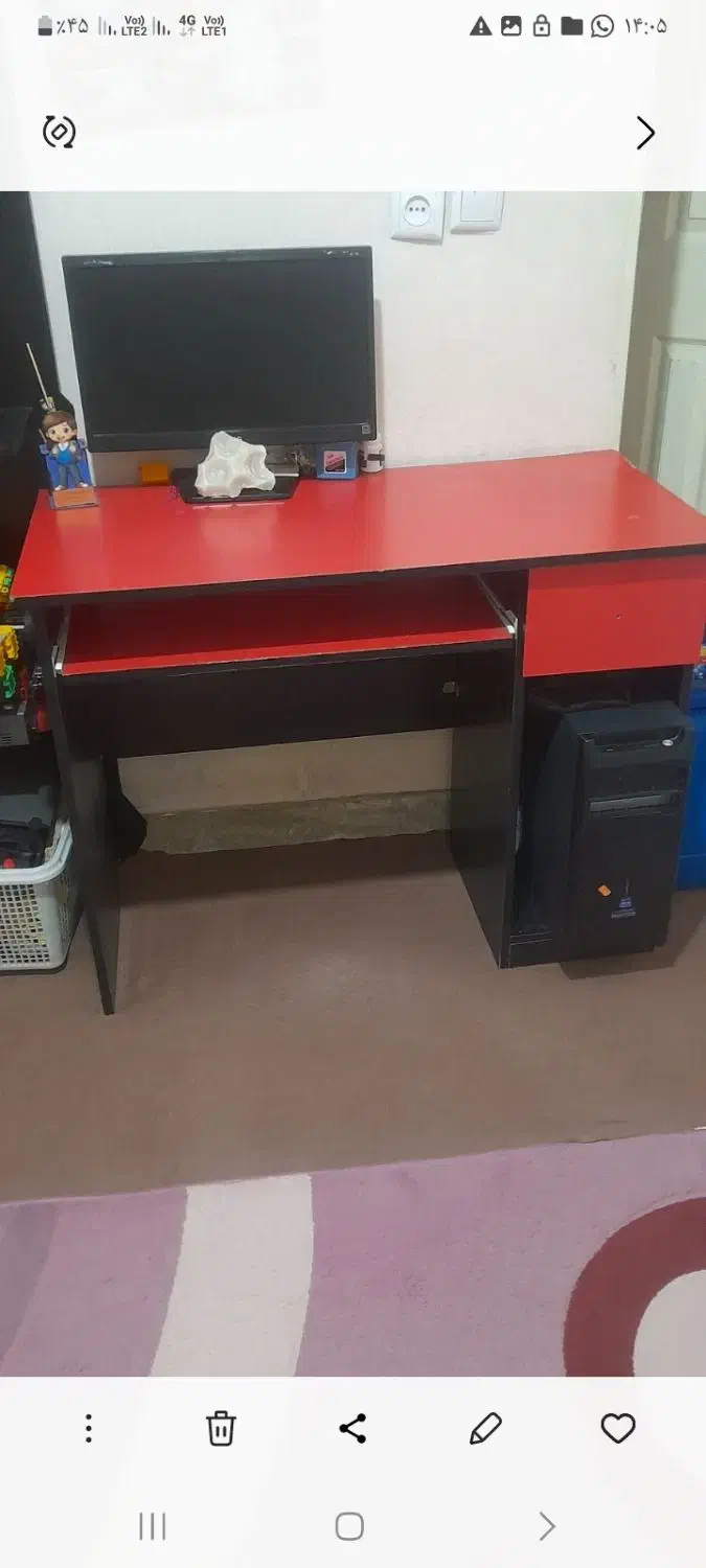 کمد ومیز کامپیوتر|جاکفشی، کمد، دراور|گلستان (تهران), |دیوار