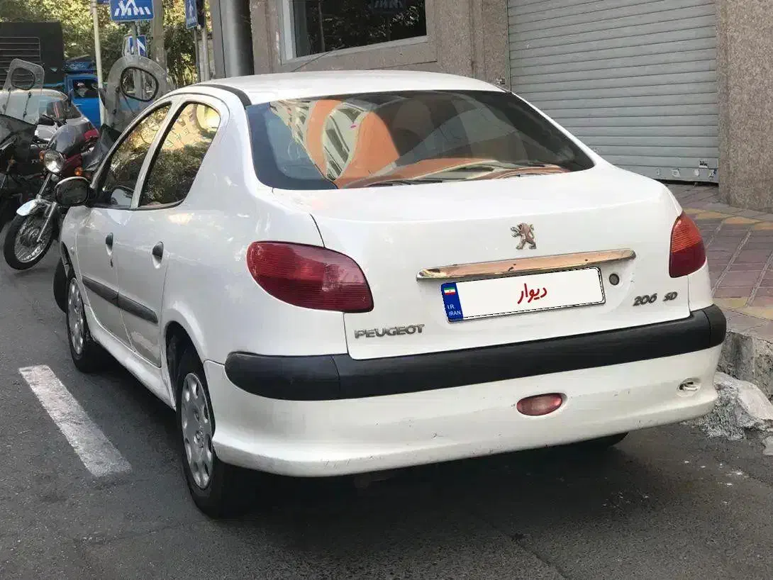 206 SD مدل۱۳۸۹|خودرو سواری و وانت|گرگان, |دیوار