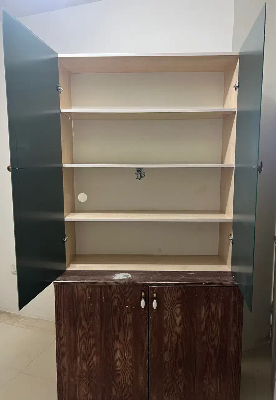 دراور میز آرایش با کمد کتابخانه یا جاکفشی|جاکفشی، کمد، دراور|کرمان, |دیوار