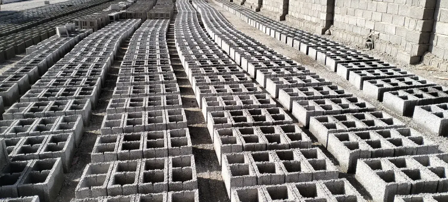 بلوک ۲۰سانتی ویبره ای|مصالح و تجهیزات ساختمان|بردسیر, |دیوار