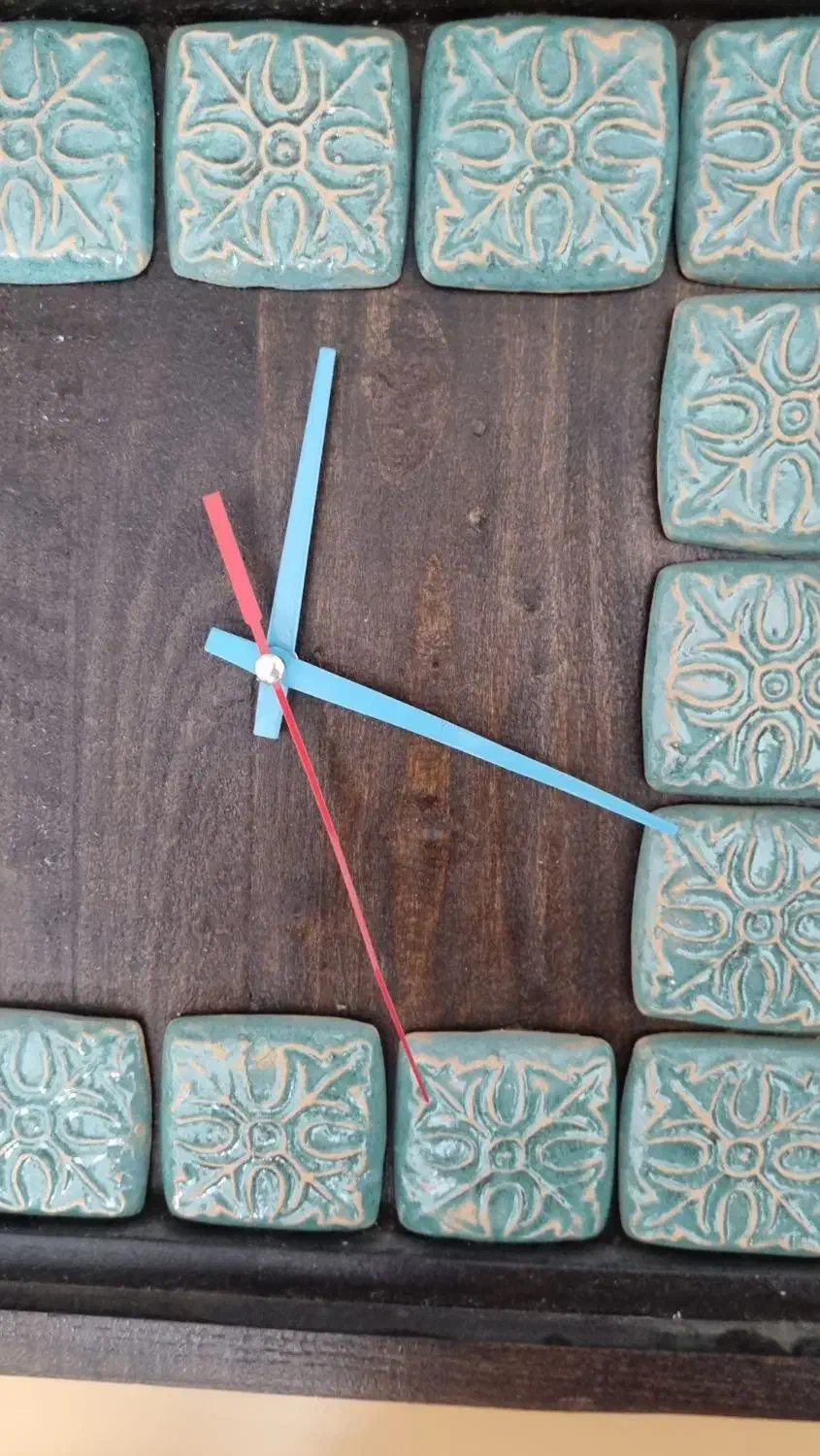 ساعت تزئینی چوبی|ساعت دیواری و تزئینی|قم, زنبیل آباد|دیوار