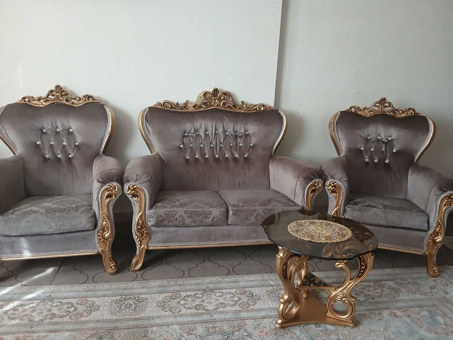 فروش سرویس خواب دونفره و کودک و مبل|مبلمان خانگی و میز عسلی|هشتگرد, فاز ۳ مهستان|دیوار