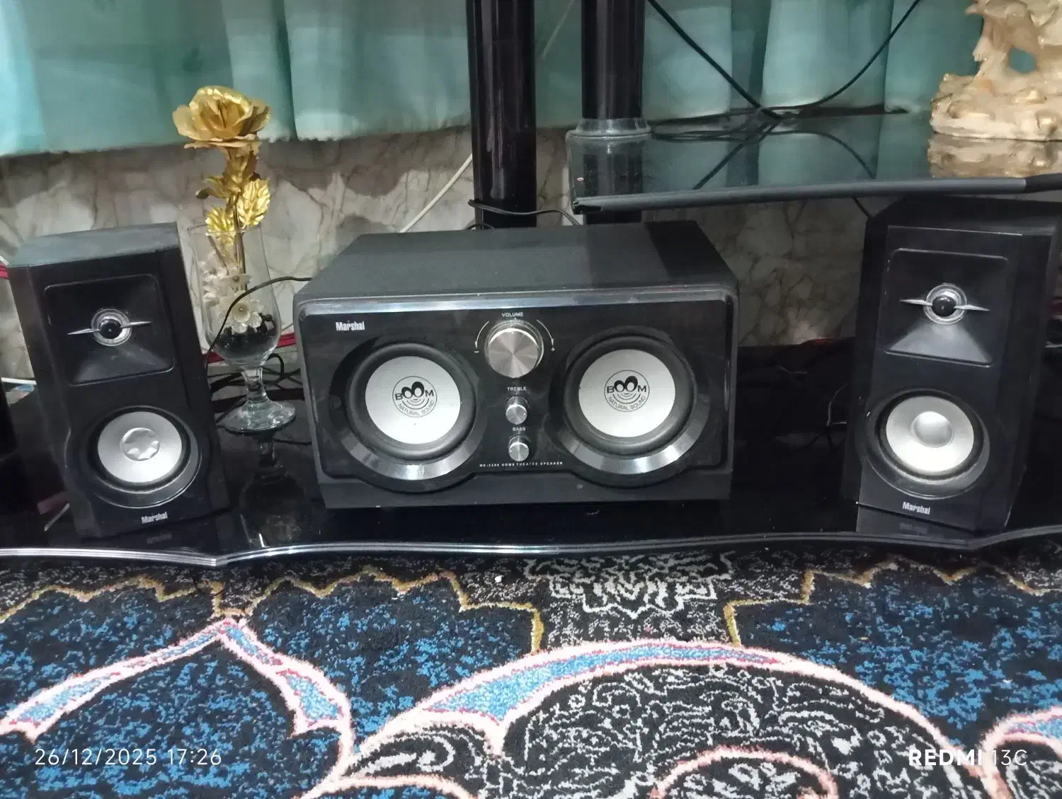 اسپیکر  مارشال|سیستم صوتی خانگی|مشهد, طرق|دیوار