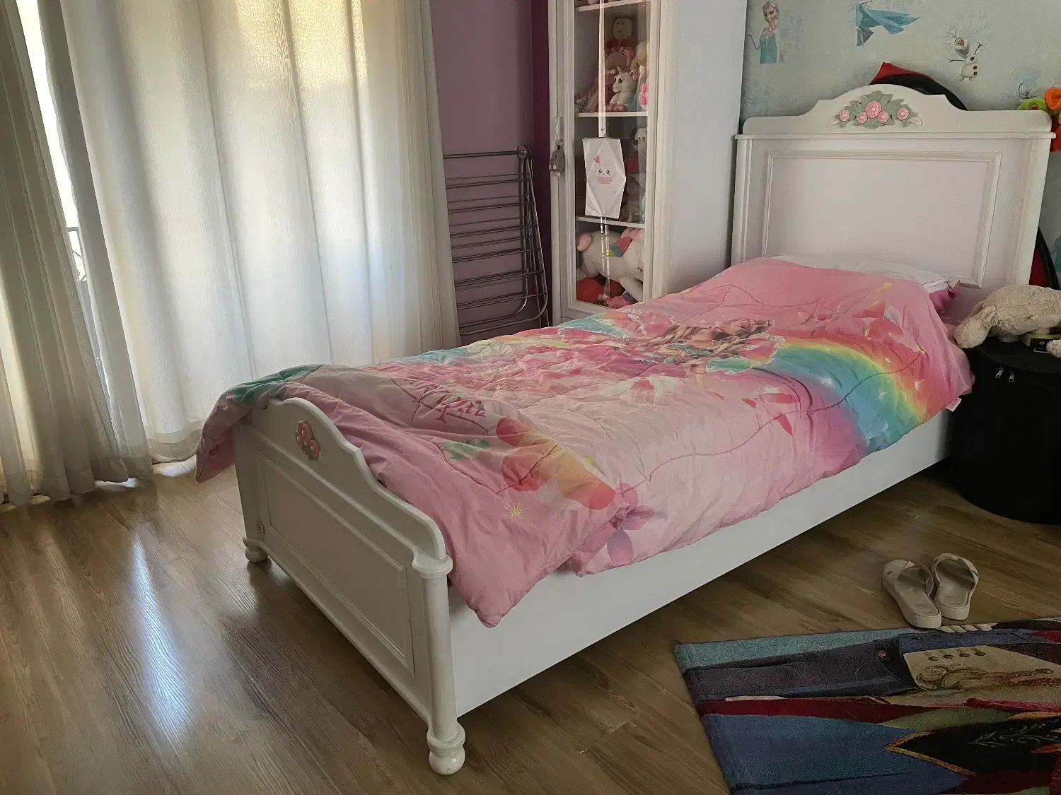 سرویس خواب نوجوان، تخت، دراور، میز تحریر، ساحل چوب|تخت و سرویس خواب|تهران, گیشا|دیوار